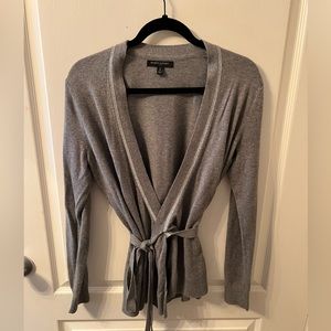 Banana Republic, grey cardigan, size small